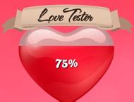 jogo de porcentagem de amor